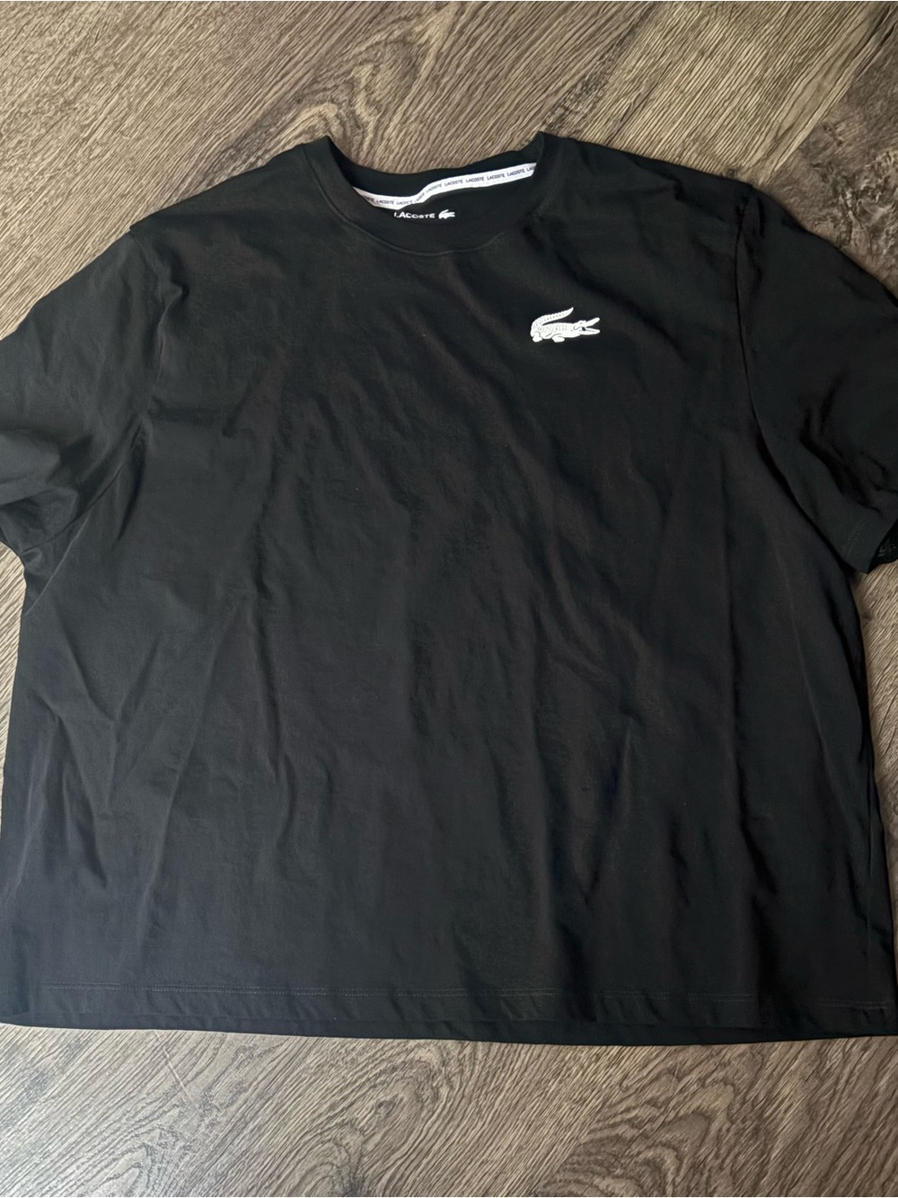 LACOSTE Crop Loungewear Top